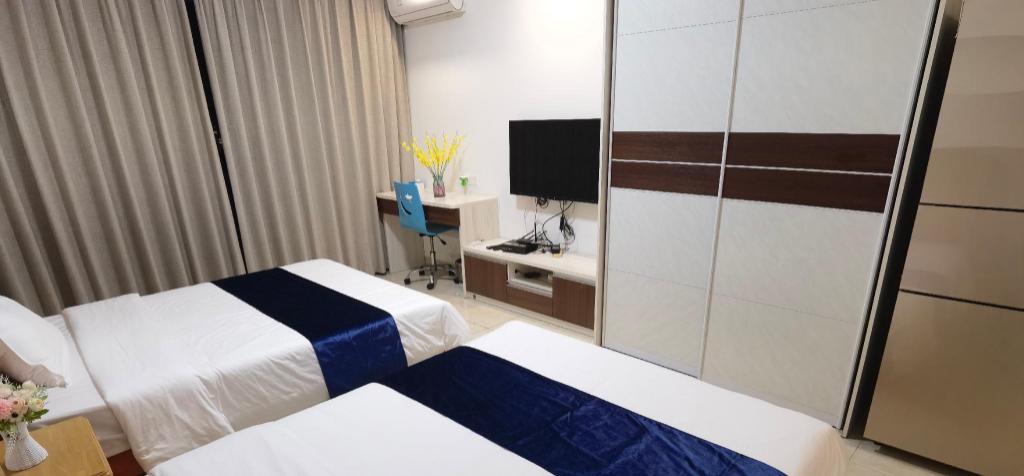 Apartamento de 40 m2 com 1 quarto(s) e 1 casa(s) de banho(s), na área Linshu, Apartamento – Linyi (foto 1)