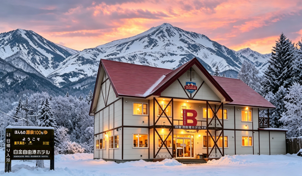 白金自由港ホテルB館, Besondere Unterkunft – Furano (Foto 1)