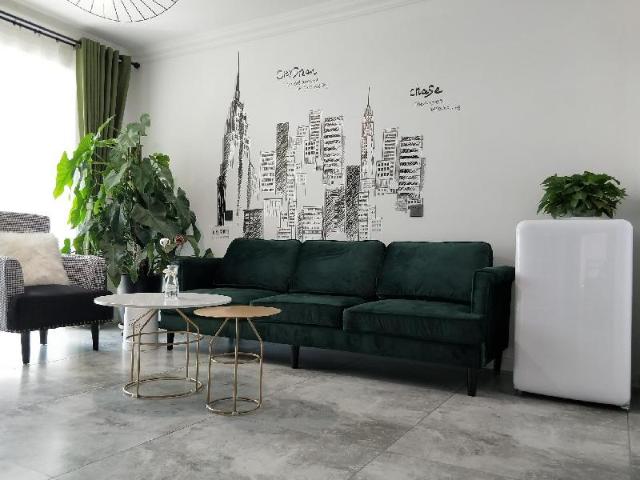Apartament (85 m²) w okolicy Dunhuang z 2 sypialniami i 1 łazienkami, Apartament – Dunhuang (zdjęcie 3)