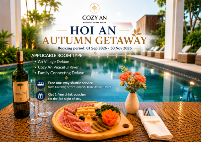 Cozy An Boutique Hotel Hoian – Hotel, Hoi An