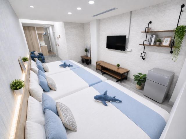 Appartement avec 1 chambre(s) de 60 m² et 1 salle(s) de bains privée(s) à Ximending, Appartement – Taipei (photo 4)