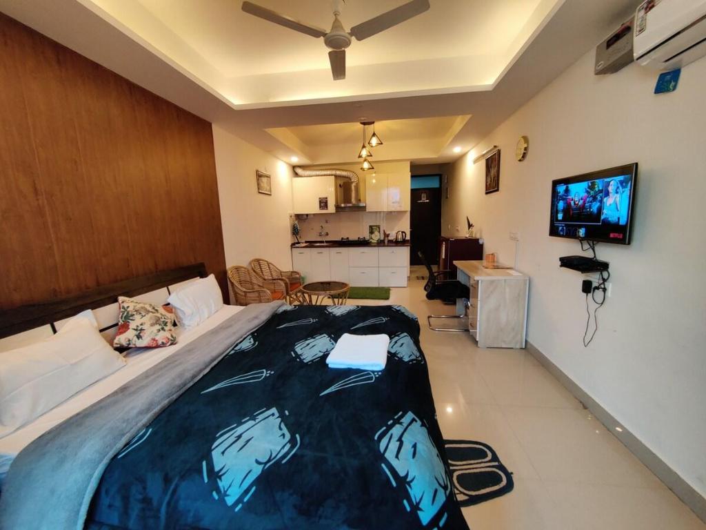 Appartamento di 47 m² con 1 camera(e) e 1 bagno(i) privato(i) in zona Malsi, Appartamento – Dehradun (foto 1)