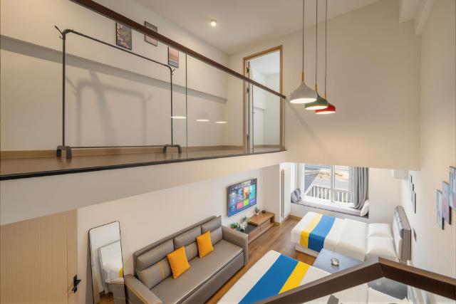 大连市中山区威尼斯水城loft跃层4人双床房, Apartament – Dalian (zdjęcie 5)