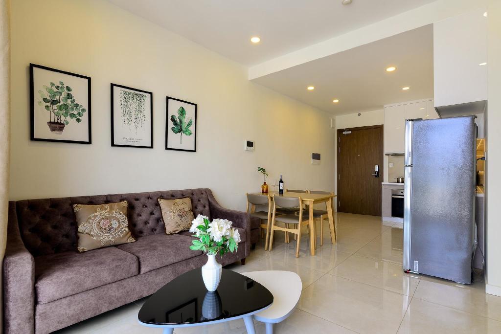 Appartement avec 2 chambre(s) de 74 m² et 2 salle(s) de bains privée(s) à District 4, Appartement – Ho Chi Minh (photo 1)