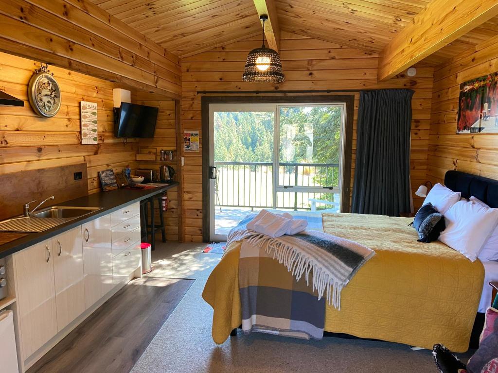 Bungalow avec 1 chambre(s) de 45 m² et 1 salle(s) de bains privée(s) à Lake Tekapo, Villa & maison – Lake Tekapo (photo 1)