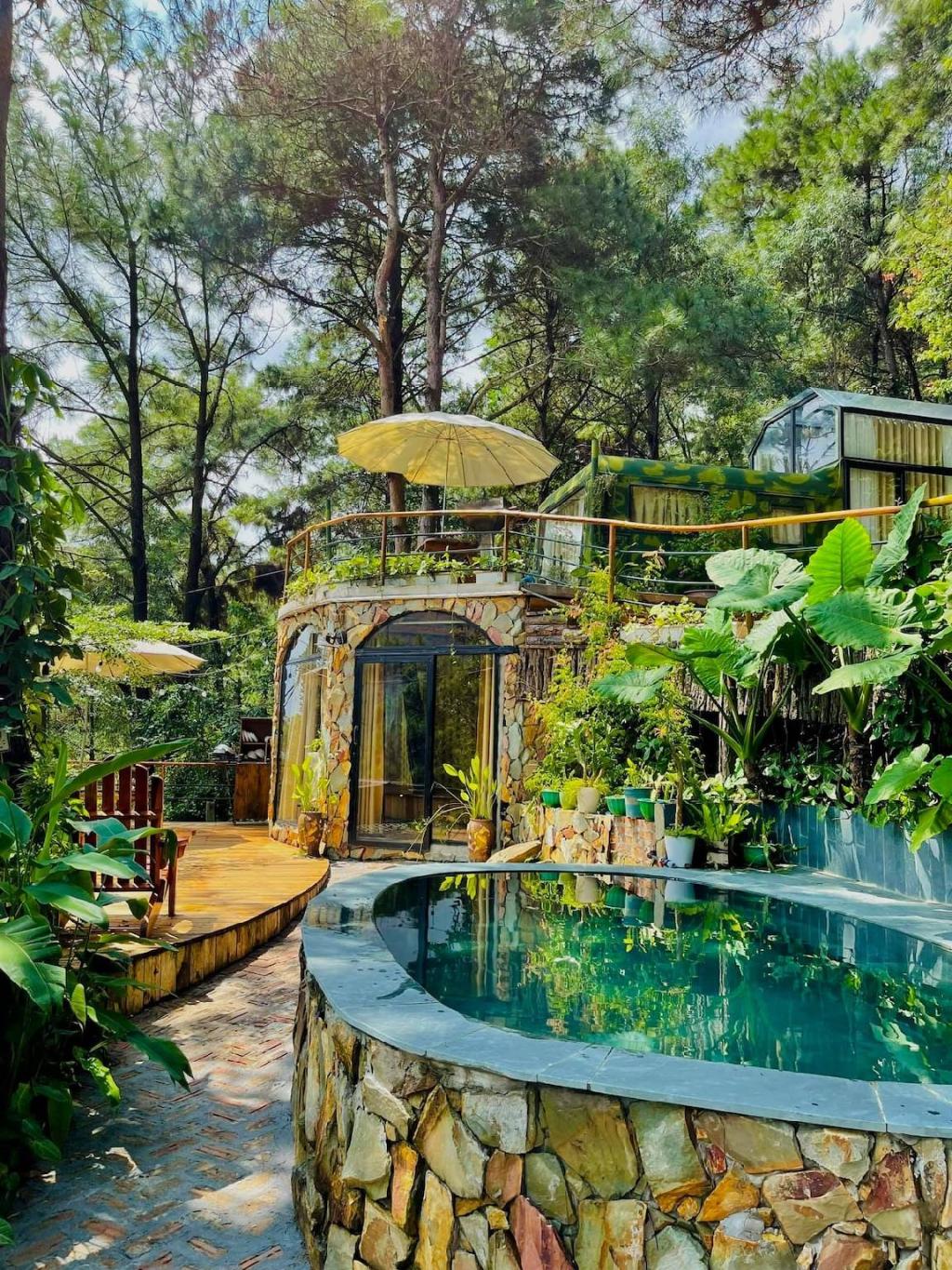 Casa di  m² con 1 camera(e) e 1 bagno(i) privato(i) in zona Phú Nghĩa, Sóc Sơn, Villa e casa – Xuan Bang (foto 1)